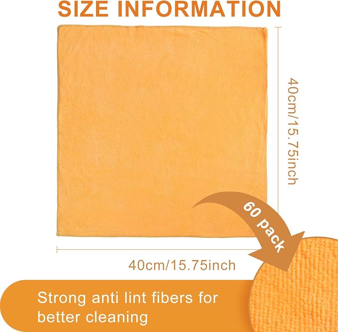 Nuenen Microfiber Cleaning Cloths - Image 4