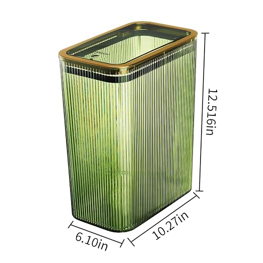 Transparent Trash Can, Bathroom Trash Cans - Image 7