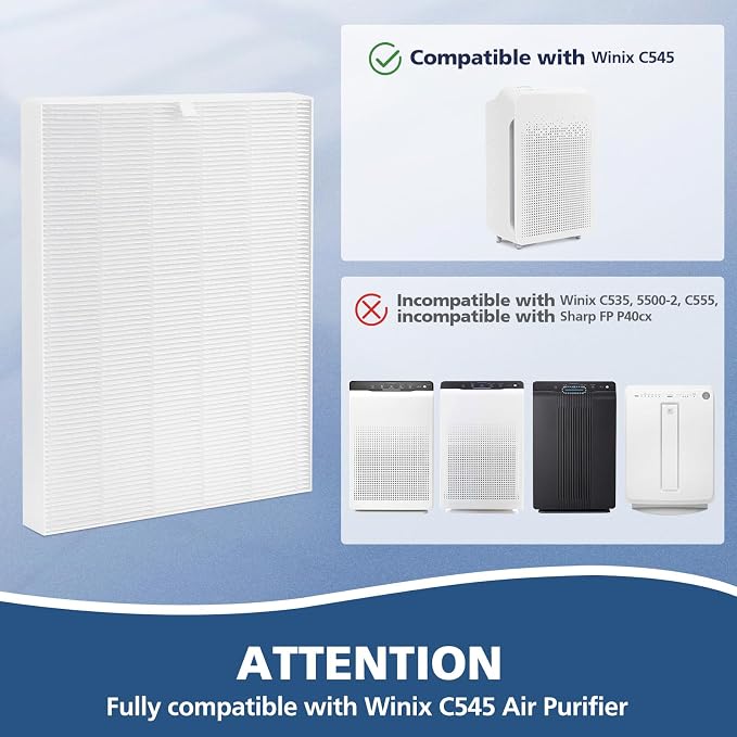 3 Pack C545 HEPA Replacement Filter S Compatible - Image 2