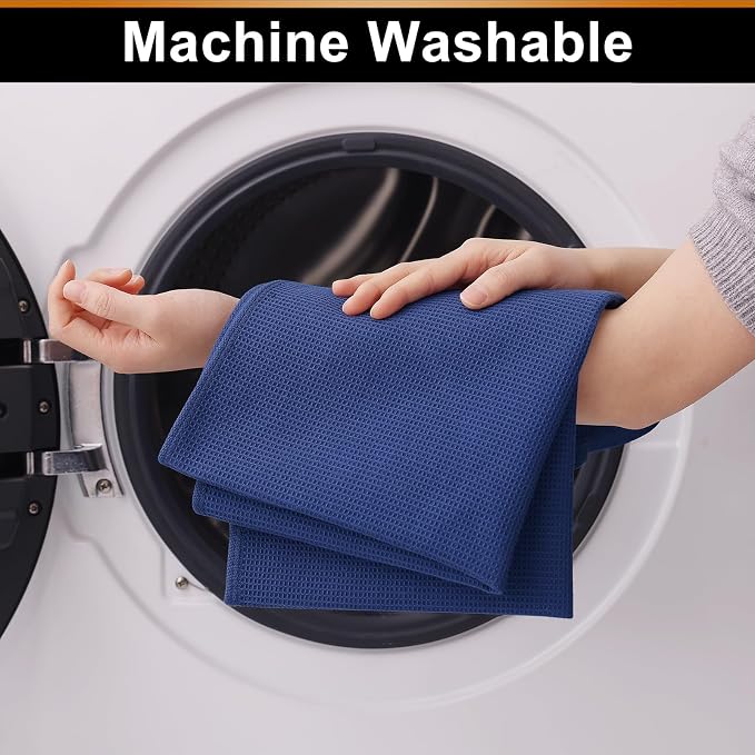 Homaxy 100% Cotton Waffle Weave Kitchen Towels - Image 5