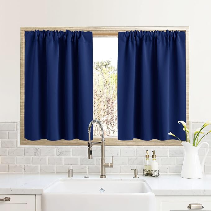 RYB HOME RV Camper Door Window Curtains -Blackout Privacy Curtains & Drapes by RYBHOME