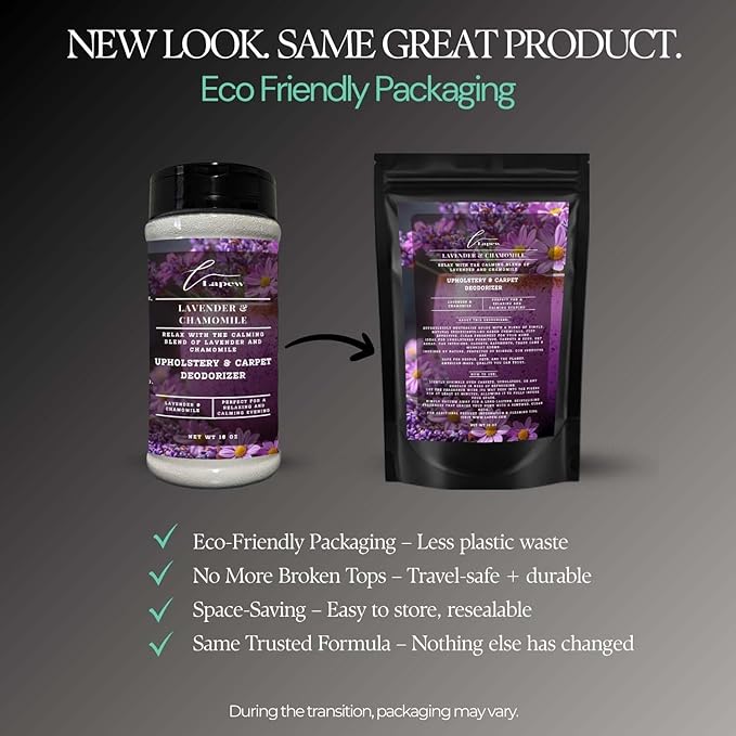Lavender Chamomile Carpet Freshener Powder: Powerful Odor Eliminator - Image 2