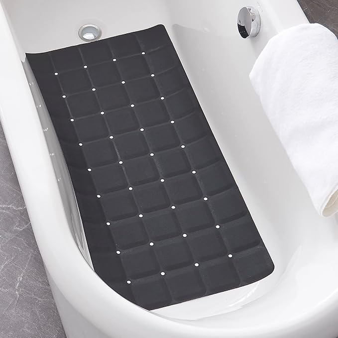 Foldable Silicone Bathtub Mat: Jumbo Size Heavy Duty Safety Bath Mat - Image 6