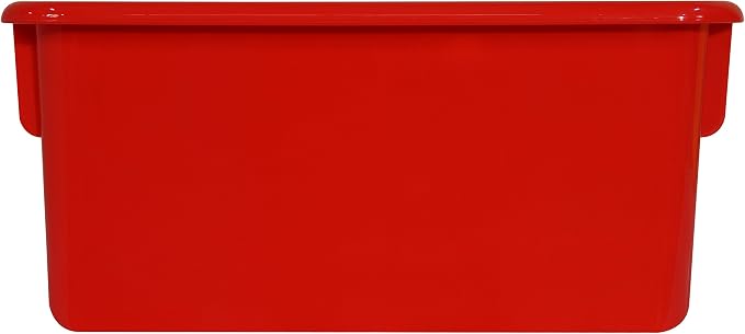 Wood Designs Cubby Storage Bin, Heavy Duty Plastic Containers - Image 4