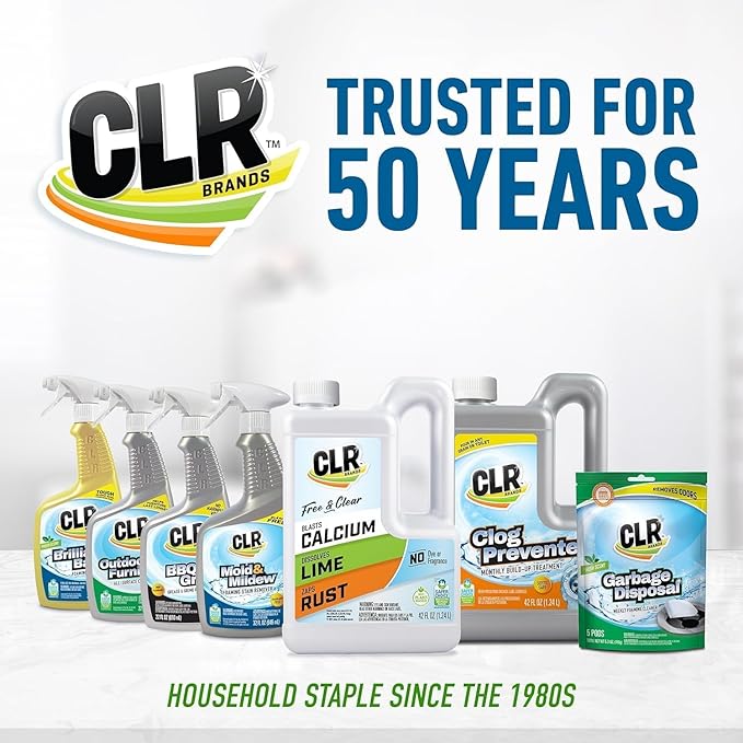 CLR Brands® Mold & Mildew Bleach-Free Free & Clear Stain Remover, No Dyes or - Image 7