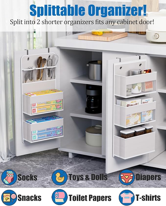 Closet Organizers and Storage, Over The Door Organizer, 6 Shelf Camper Storage - Image 6