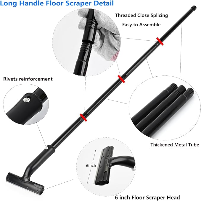 EHDIS Adjustable Razor Blade Scraper, Painting Stripping Tools - Image 4