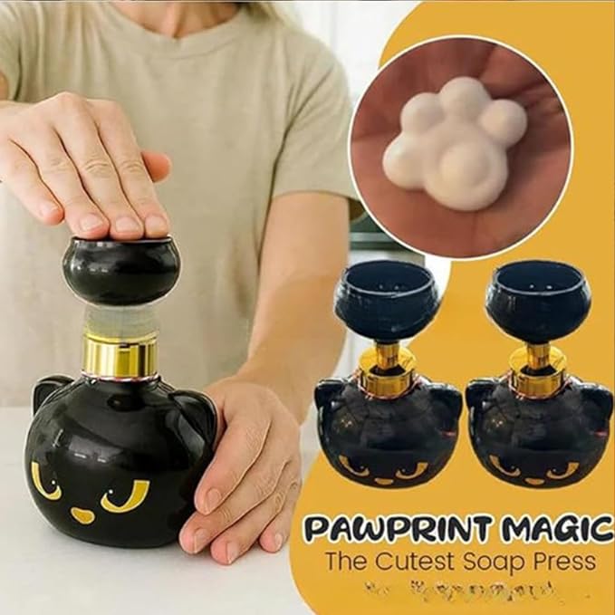 Cute Cat Paw Foam Soap Dispenser, Foaming Hand Dispensers - Image 5