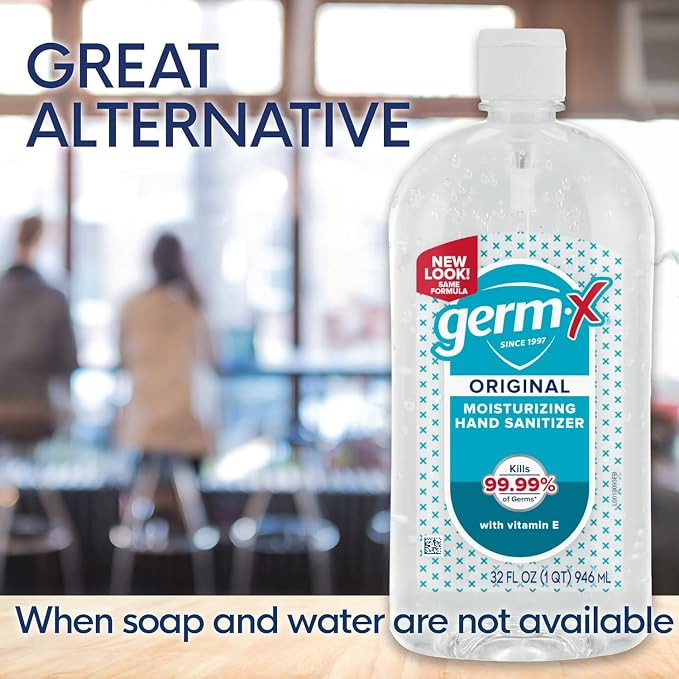 Germ-X Original Hand Sanitizer, Back to School Supplies, Non-Drying - Image 5