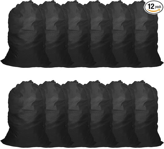 ZPECC Travel Laundry Bag 12 Pack, Bulk Extra Large Heavy Duty Bags, Durable by ZPECC-ABrandThatHasBeenFocusedOnBabyProductsFor18Years