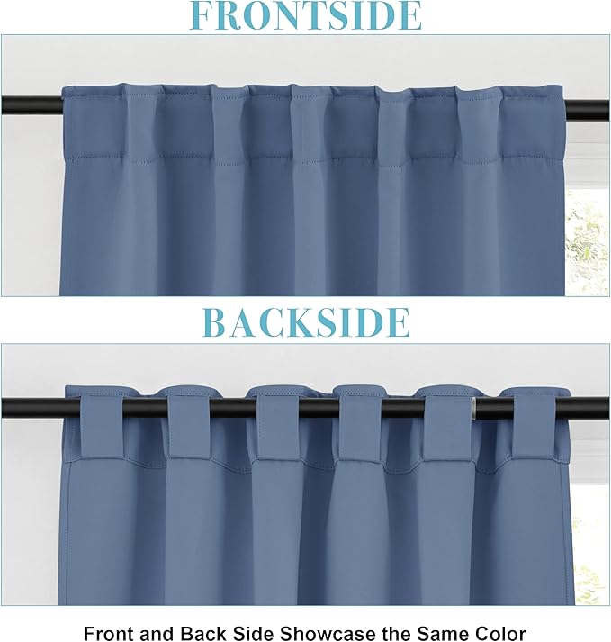 RYB HOME Room Darkening Curtains - Image 5