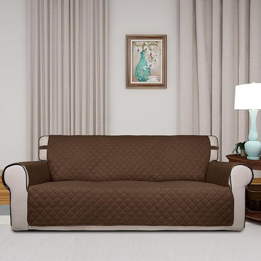 PureFit Reversible Quilted Sofa Cover, Water Resistant Slipcover Furniture - Image 2