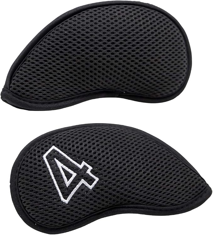 Montela Golf Iron Covers, Golf Iron Head Covers Mesh Golf Iron Covers Set 10pcs - Image 9