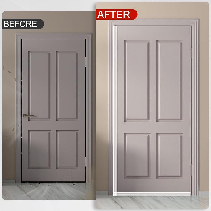 MYFAMIREA Door Weather Stripping 2IN x 20FT Door Draft Stopper Seal Tape - Image 6