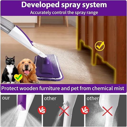 Mops for Floor Cleaning Wet Spray Mop - Image 2