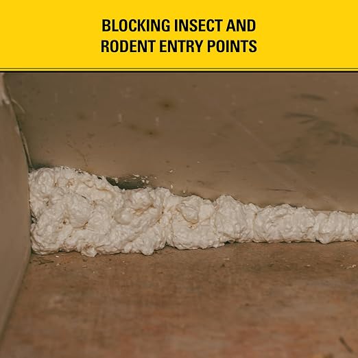 Stanley F993 Expanding Foam Sealant Spray – Gaps & Cracks Filler, PestBlocker - Image 6