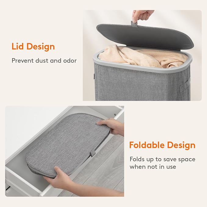 Lifewit 75L Slim Laundry Basket - Image 7