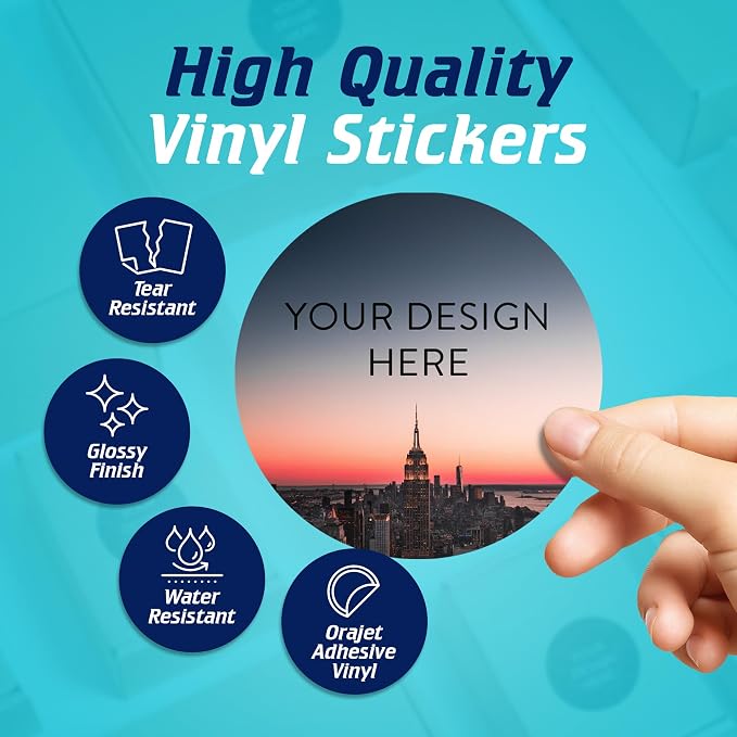 100 Custom Vinyl Stickers - Image 3