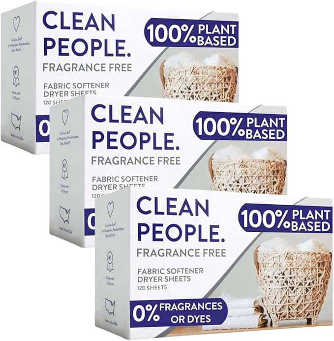 The Clean People Fabric Softener Sheets by CleanPeople