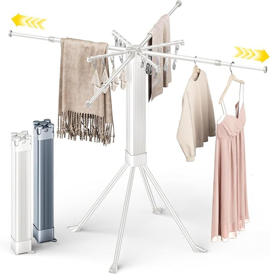BIREN Clothes Drying Rack Foldable Extending Laundry Rack by BIREN