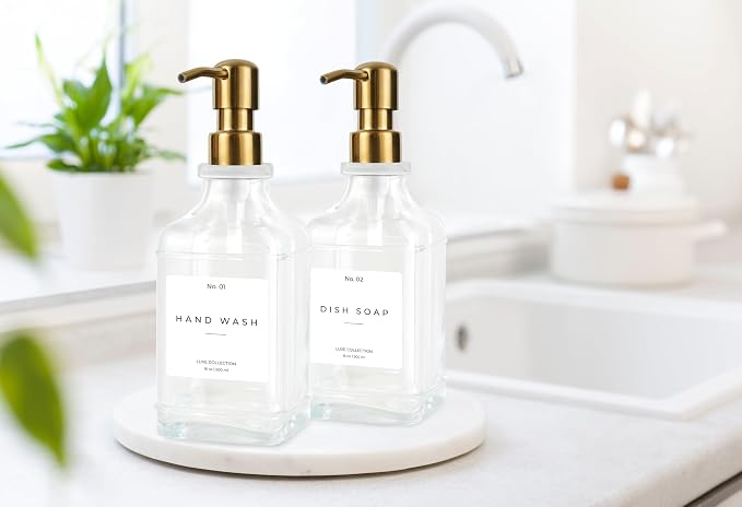 Emerson Essentials Soap Dispenser, Dish Soap Dispenser, Soap Dispenser Bathroom - Image 4