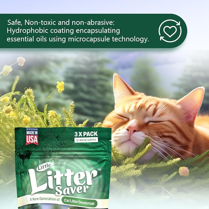 Little Litter Saver | a New Generation Of Cat Litter Box Deodorizer | Unique - Image 5