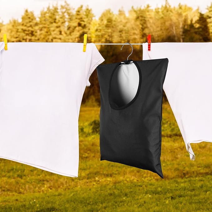 2 Pcs Clothes Pin Hanging Bag - Image 6