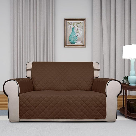PureFit Reversible Quilted Sofa Cover, Water Resistant Slipcover Furniture - Image 2