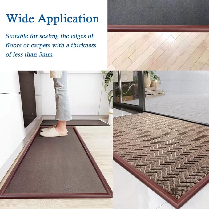 Floor Transition Strip Self Adhesive Carpet & Flooring Transitions Edging Trim - Image 7