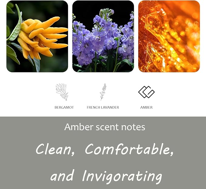 Car Air Freshener, Stone Air Freshener, Odor Eliminator, Amber Scent Refill - Image 4
