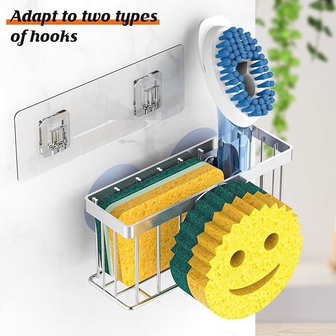 Sponge Holder Smiley Face, Sink Caddy - Image 4