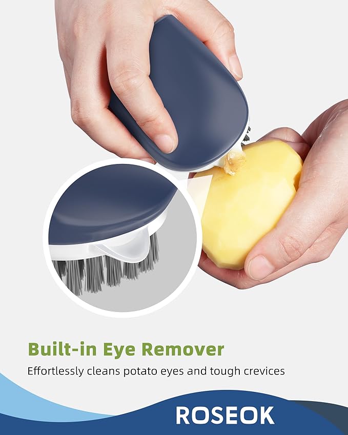 Potato Scrubber and Veggie Brush, Self-Standing Kitchen Brush - Image 4