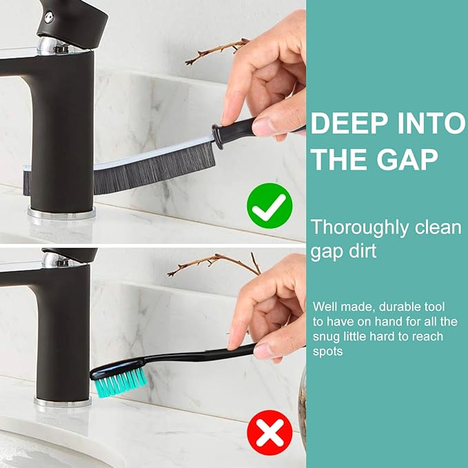 Crevice Cleaning Brush, 2025 New Multifunctional Gap Cleaning Brush Tool - Image 4