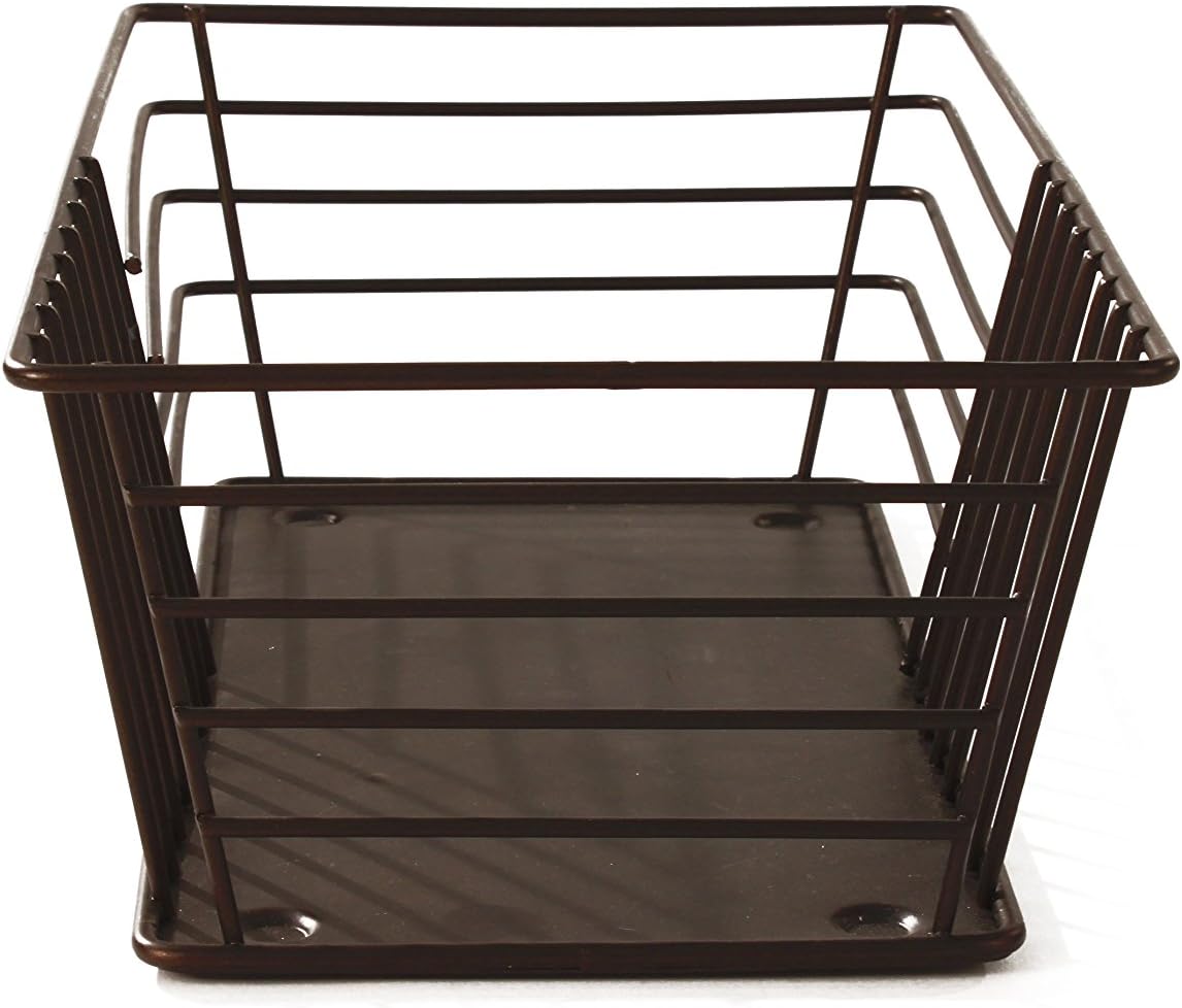 Spectrum Diversified Wright Bread Basket, Classic Kitchen Design for Breads, Roll, Muffin, Pastries & Baked Good Storage, Traditional Style Snack & Food Holder for Serving