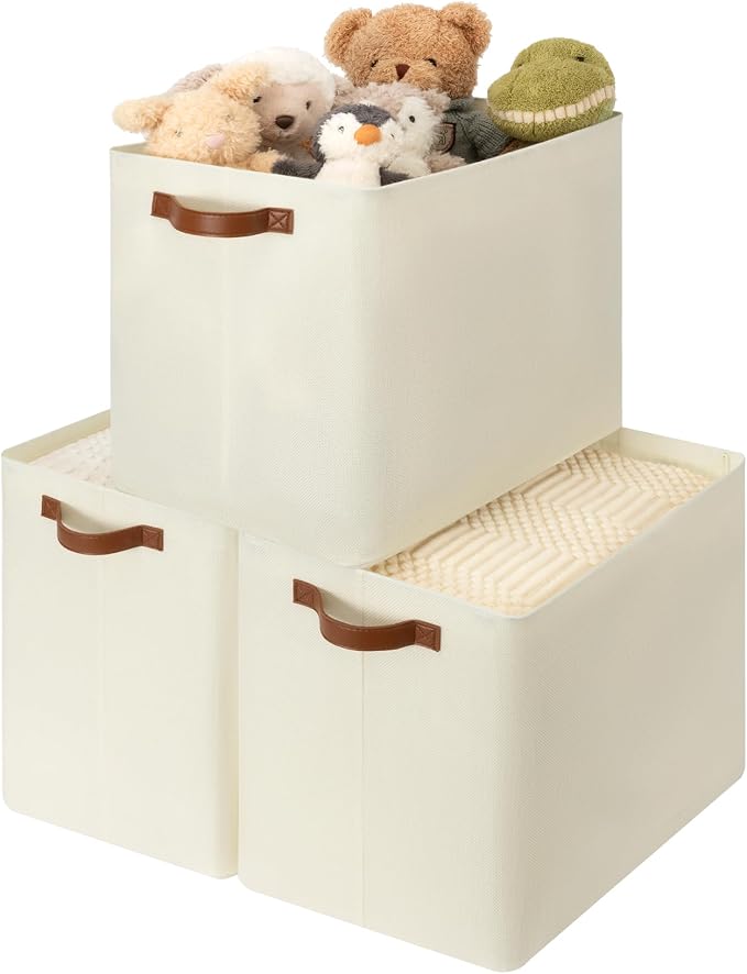 GRANNY SAYS Large Storage Baskets, Closet Storage Bins, Linen Closet organizers by GRANNYSAYS