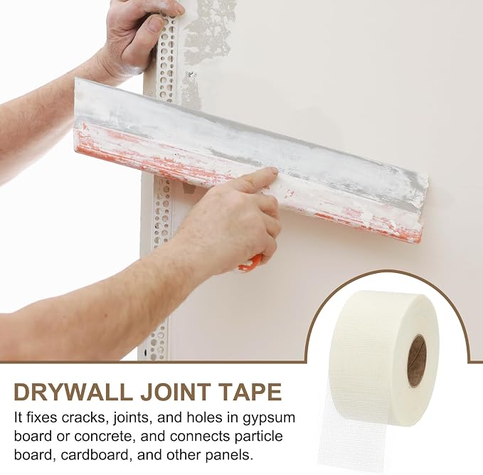 PATIKIL Drywall Repair Mesh Tape, 4 inch x 328 ft Fiberglass Repair Patch - Image 7