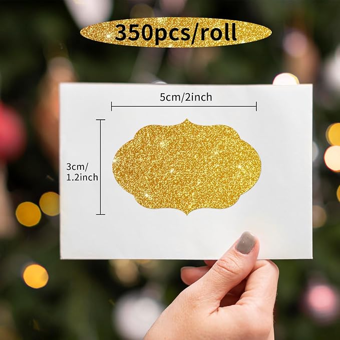 350 PCS Gift Tags Stickers Name Labels Stickers - Image 2