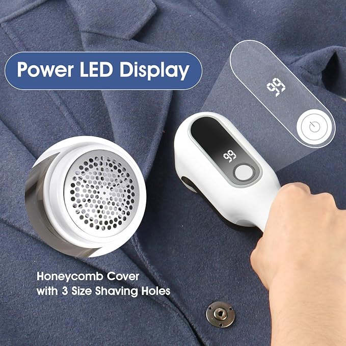 Rechargeable Electric Fabric Shaver Lint Remover - Image 5