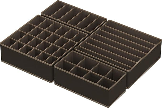 Simple Houseware 4-Pack Drawer Organizer Set - Image 2