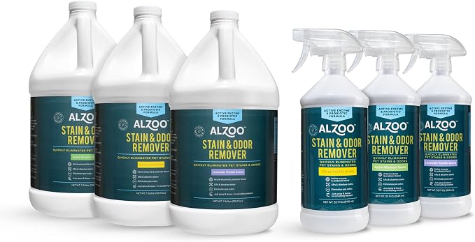 ALZOO Stain & Odor Remover, Quickly Lifts & Dissolves Pet Stains & Helps - Image 7