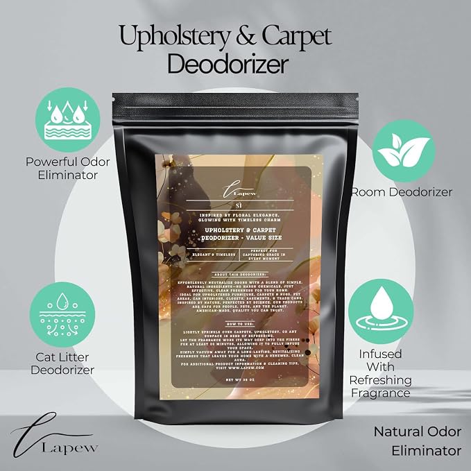 Sì Carpet Freshener Powder Value Size 36 oz | Powerful Odor Eliminator - Image 3