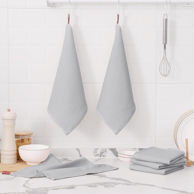 Homaxy 100% Cotton Waffle Weave Dish Cloths - Image 7