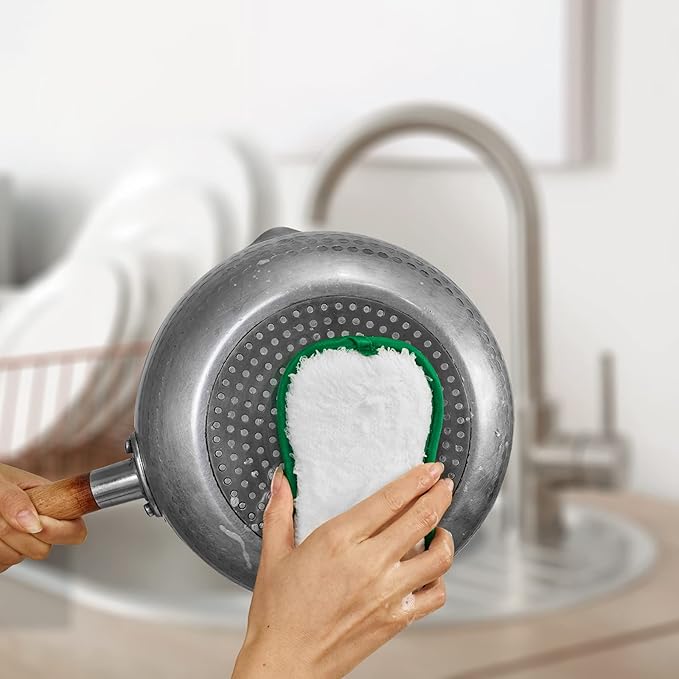 10 Pack Kitchen Dish Sponges Scrubber Non-Scratch Multi-Purpose Dishcloths - Image 6