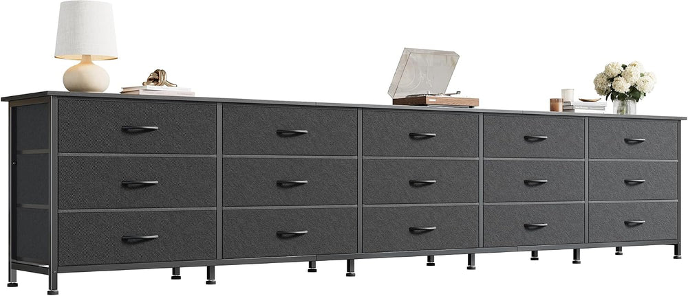 Huuger 94.5 Inch Extra Long Dresser for Bedroom, Large Dresser for Closet