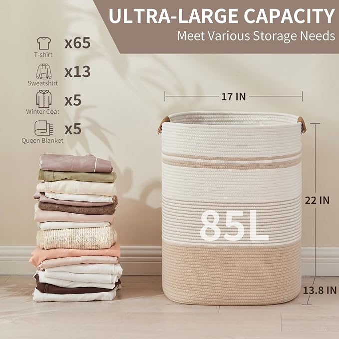Laundry Basket with Handles - Image 2