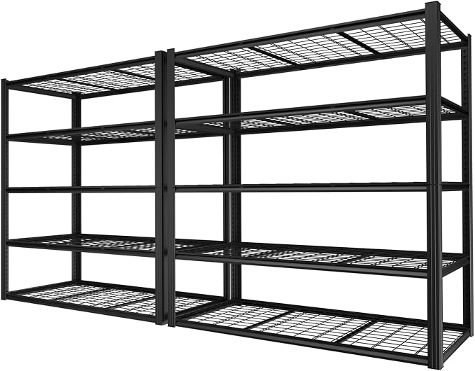ROOMTEC 60" W Garage Shelving Heavy Duty, 33000LBS Storage Shelves, 5-Tier by ROOMTEC
