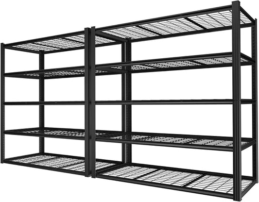 ROOMTEC 60" W Garage Shelving Heavy Duty, 33000LBS Storage Shelves, 5-Tier by ROOMTEC