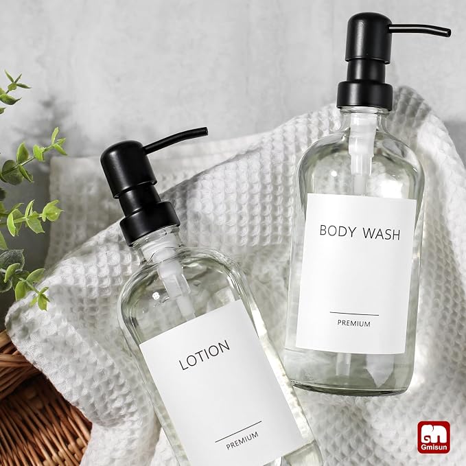 GMISUN Glass Soap Dispenser - Image 7
