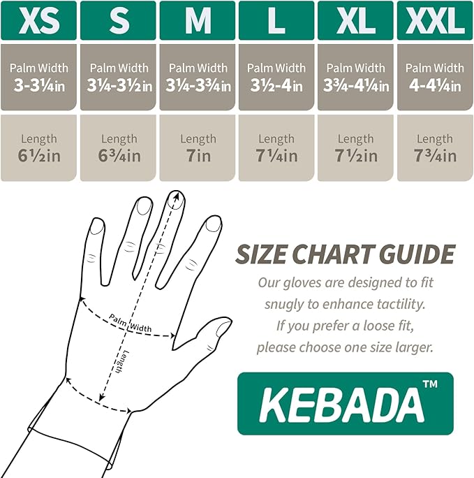 6-Paris Medium Work Gloves for Men and Women, Nitrile Coated Safety Protective - Image 6