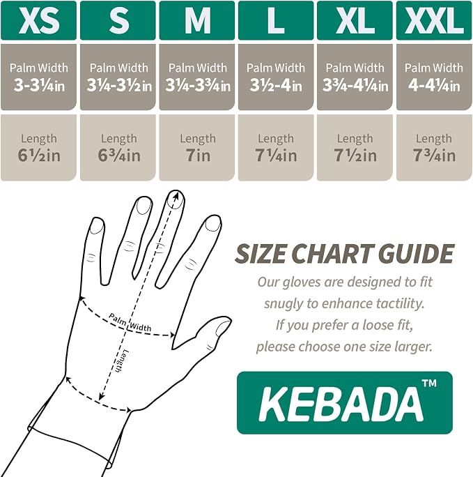 6-Paris Large Work Gloves for Men and Women, Nitrile Coated Safety Protective - Image 6